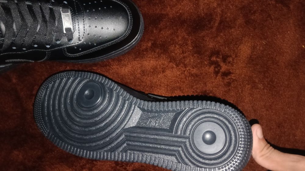 Nike Air force 1 triple black  41