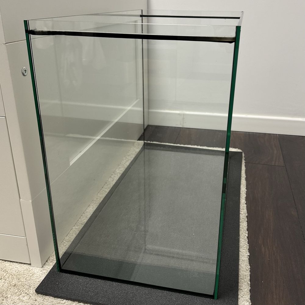 Acvariu 81L - silicon negru - 60x30x45