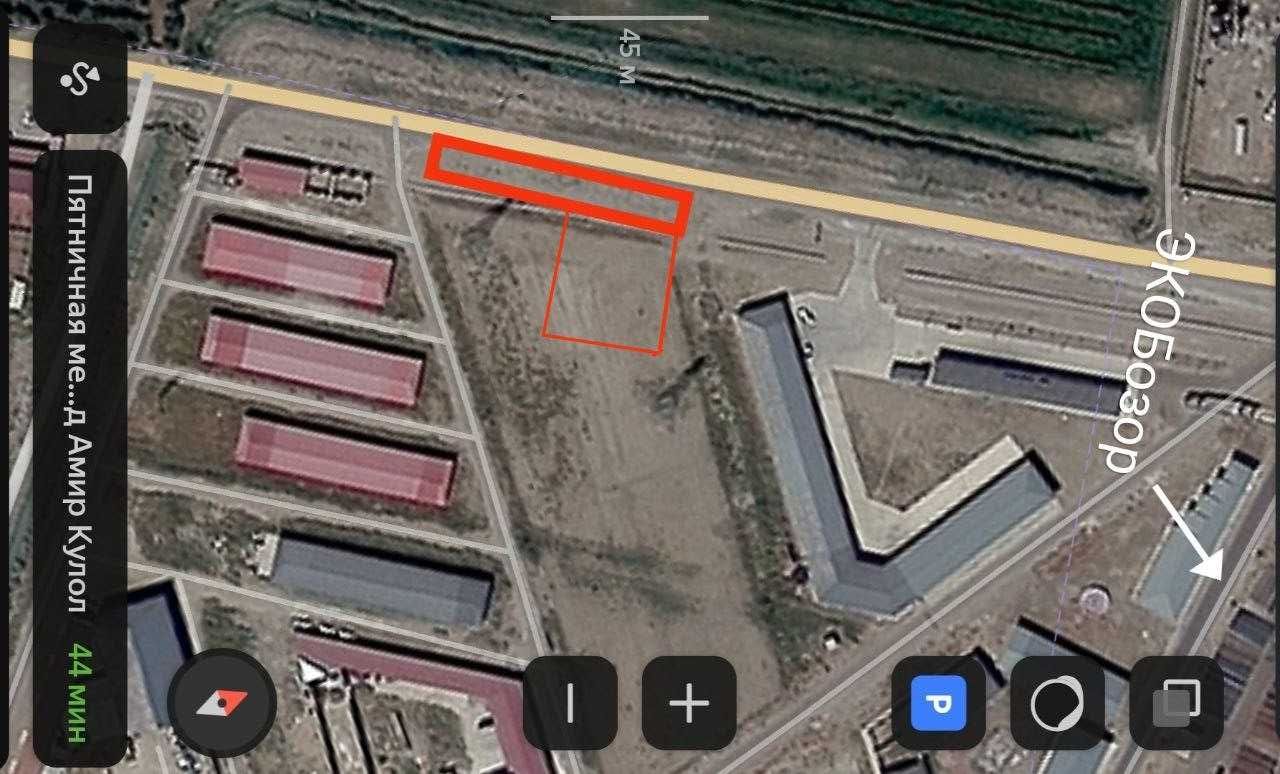 Продаётся Земля под Строительство лёгкой конструкции  2 ст Эко Базар