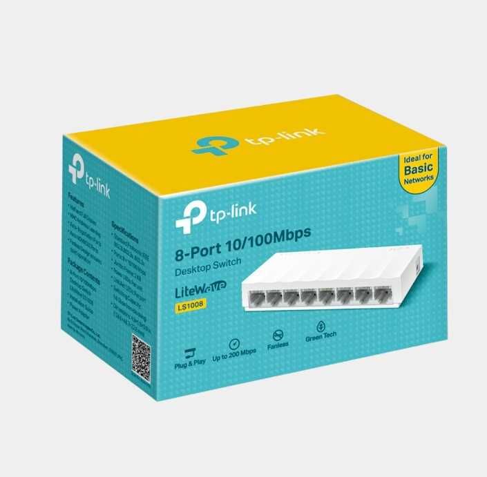 8-портовый 10/100 Мбит/с настольный коммутатор свич Tp-Link