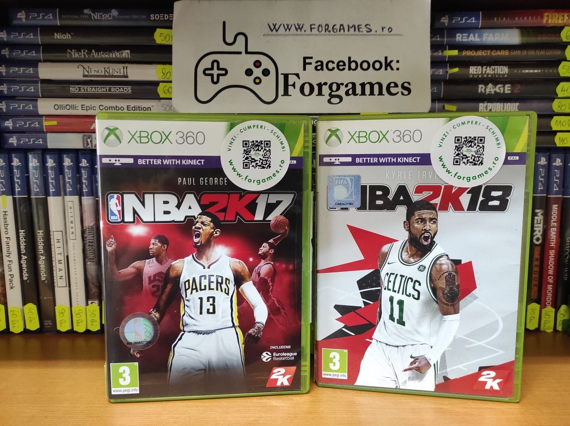 Vindem jocuri Xbox 360 NBA 2k17 2k18 Xbox 360 Forgameso.ro