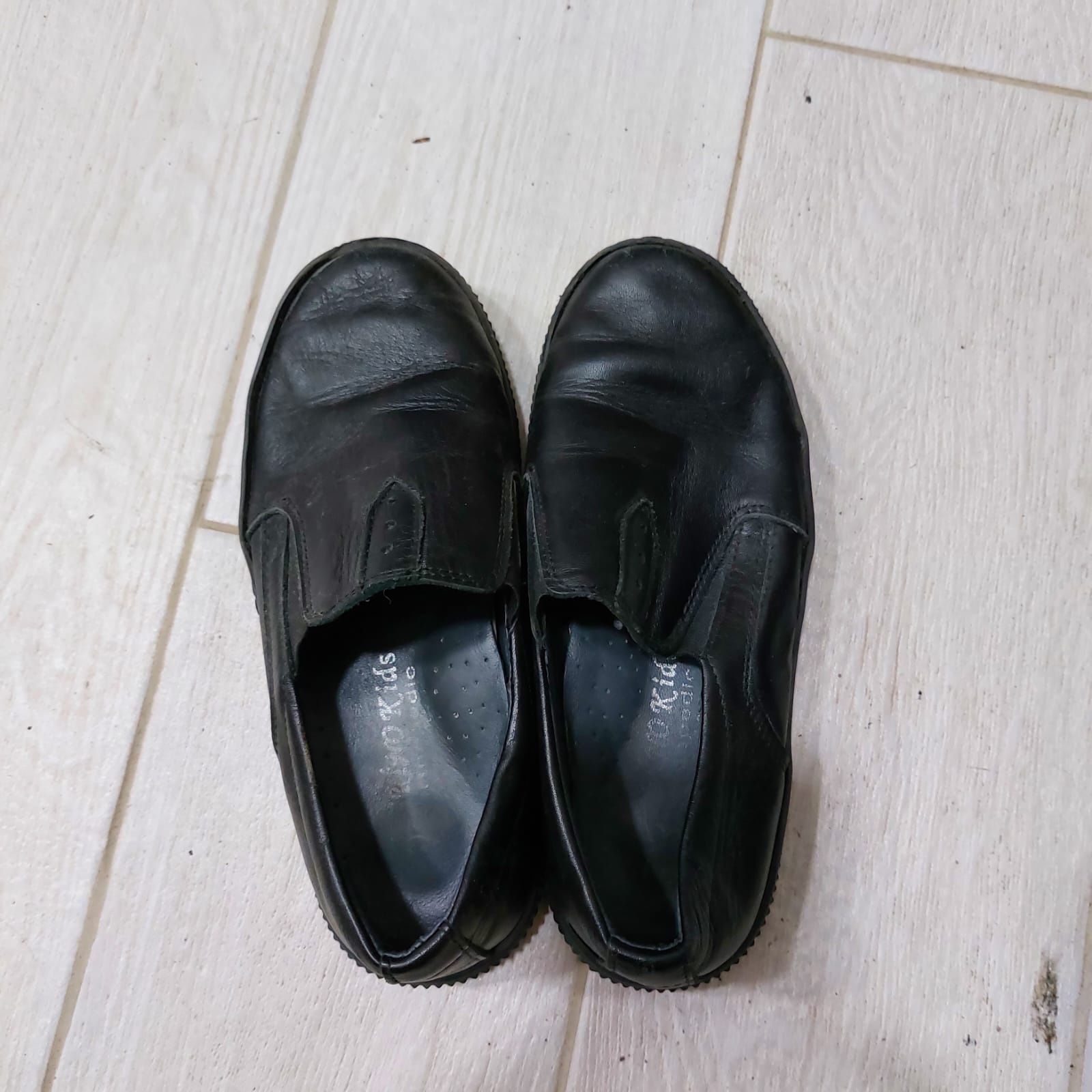Туфли кожаные  для мальчика - вторая обувь