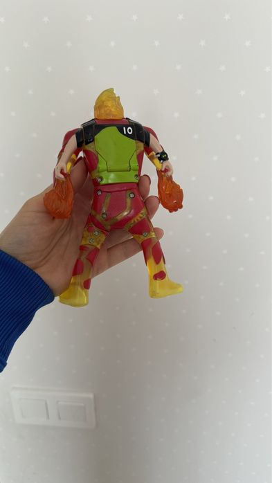 Ben 10 и человек огонь 2 в 1