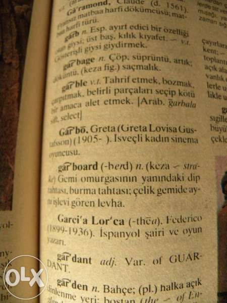 English- Turkish encyclopedic Oxford dictionary 3part