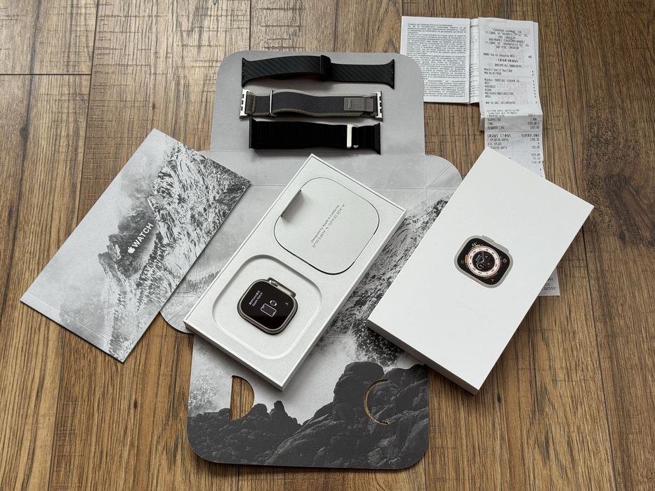 Apple Watch Ultra Titanium 49mm + Cellular Гаранция