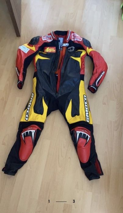 Combinezon / GI MOTO, casca, cizme Dainese / schimb