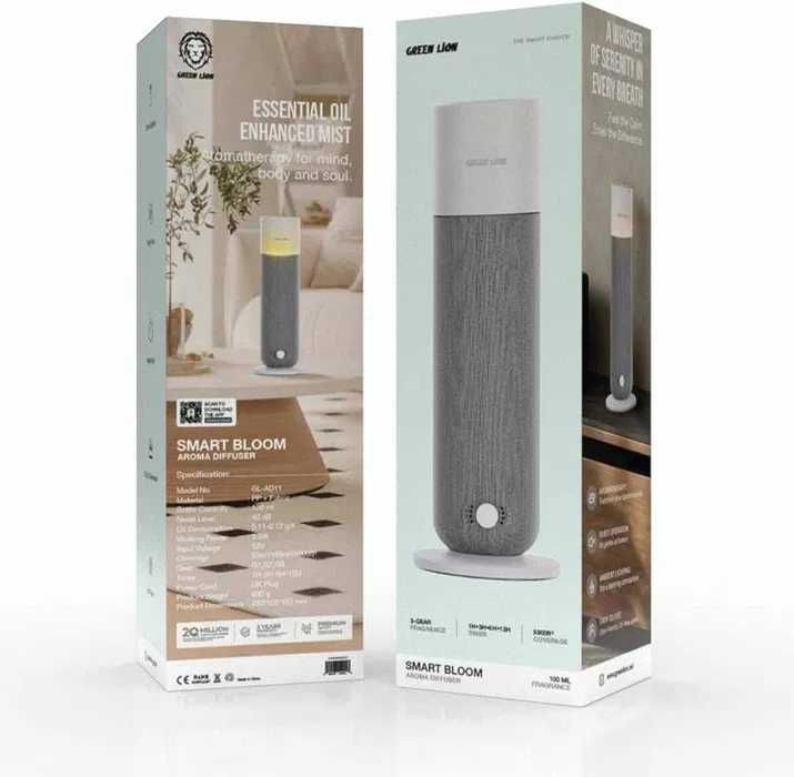 Аромадиффузор 120 мл Green Lion Smart Bloom 55кв.м Diffuzor