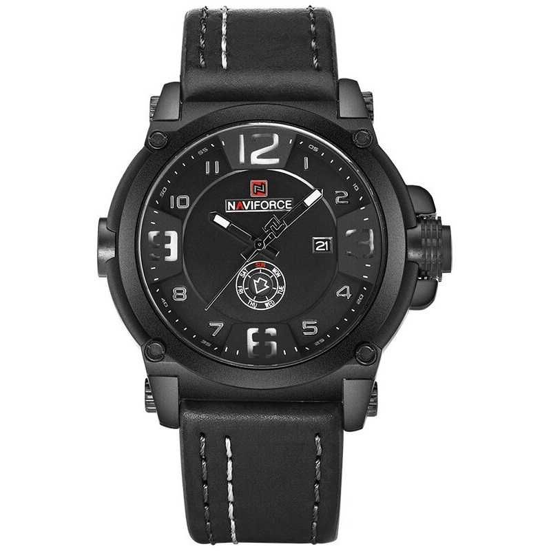 Мъжки часовник Naviforce Quartz Watch, Дата, Ден, Водоустойчив