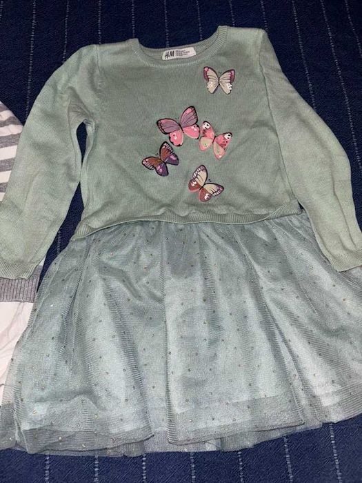 Лот момиче 18-24 запазени дрешки и панталон за сняг/ски - НАМАЛЕН