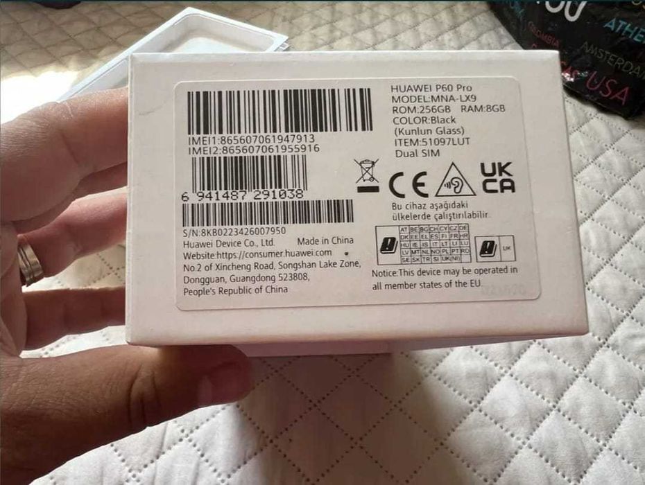 Huawei P 60 Pro black, 256 GB impecabil, totul original