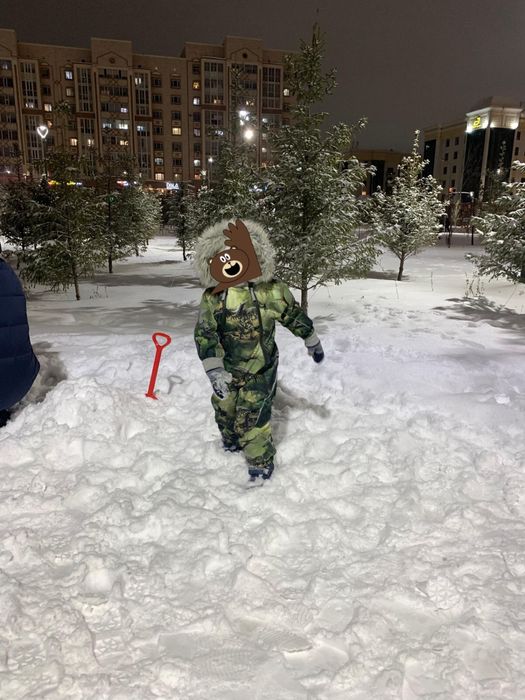 Детский зимний комбинезон Molo