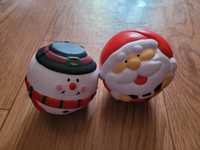 Мячики Дед Мороз и Снеговик