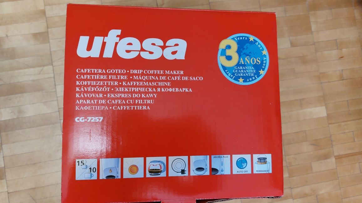 UFESA CG7257 ARABICA 40(Испания) электрическая кофеварка