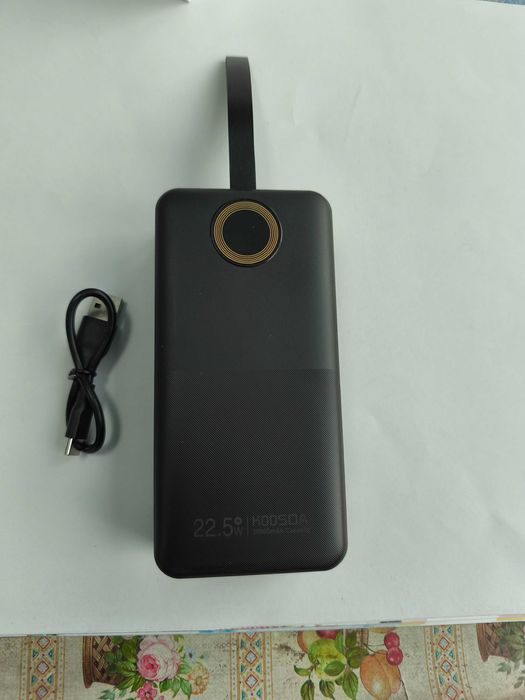 Baterie externa - power bank 30000 mAh 22,5 W