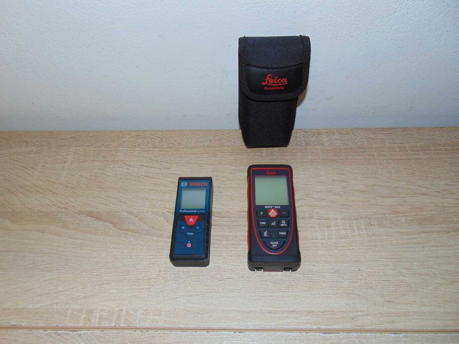Leica Disto X310 si Bosch GLM40 telemetre