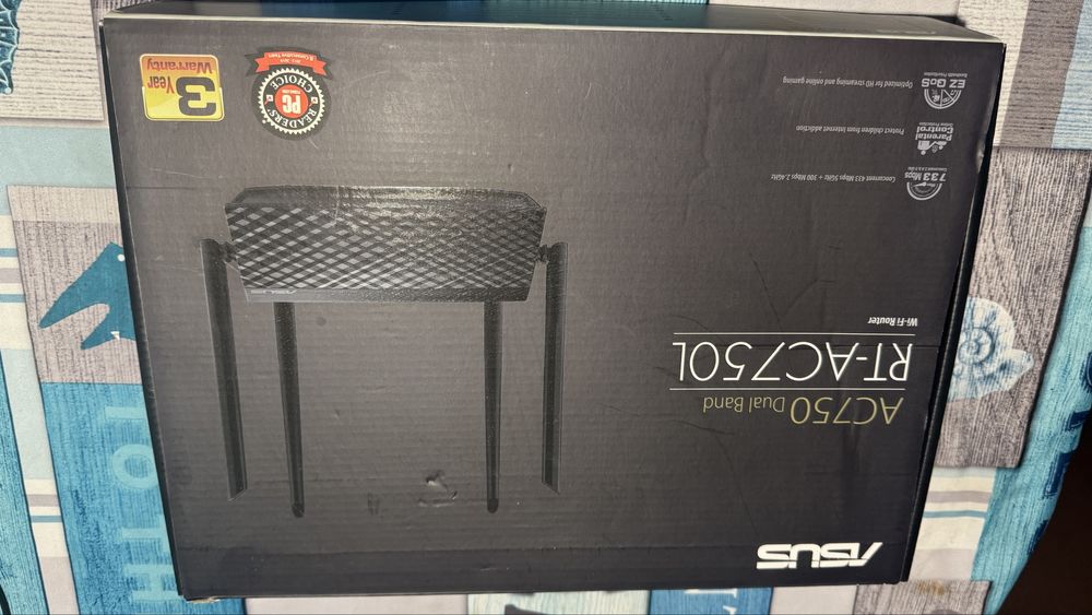 Рутер ASUS RT-AC750L Dual Band