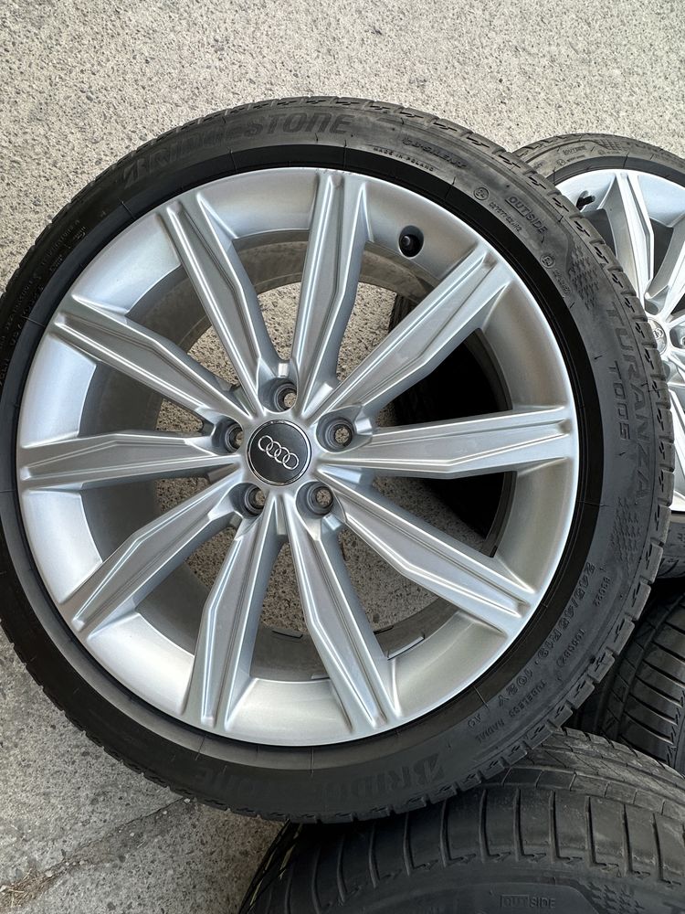 Оригинални лети джанти с гуми 19" за Ауди А6, A7, C8 All road след2019