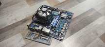 GIGABYTE GA-880GMA-UD2H + процесор 4 ядрен + охладител