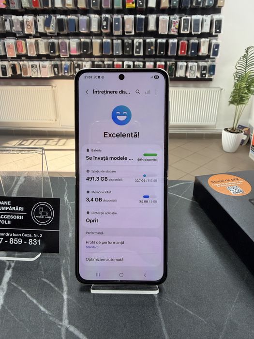 Samsung Galaxy Flip 5 - 512Gb - Ca NOU - Garantie 6 Luni!