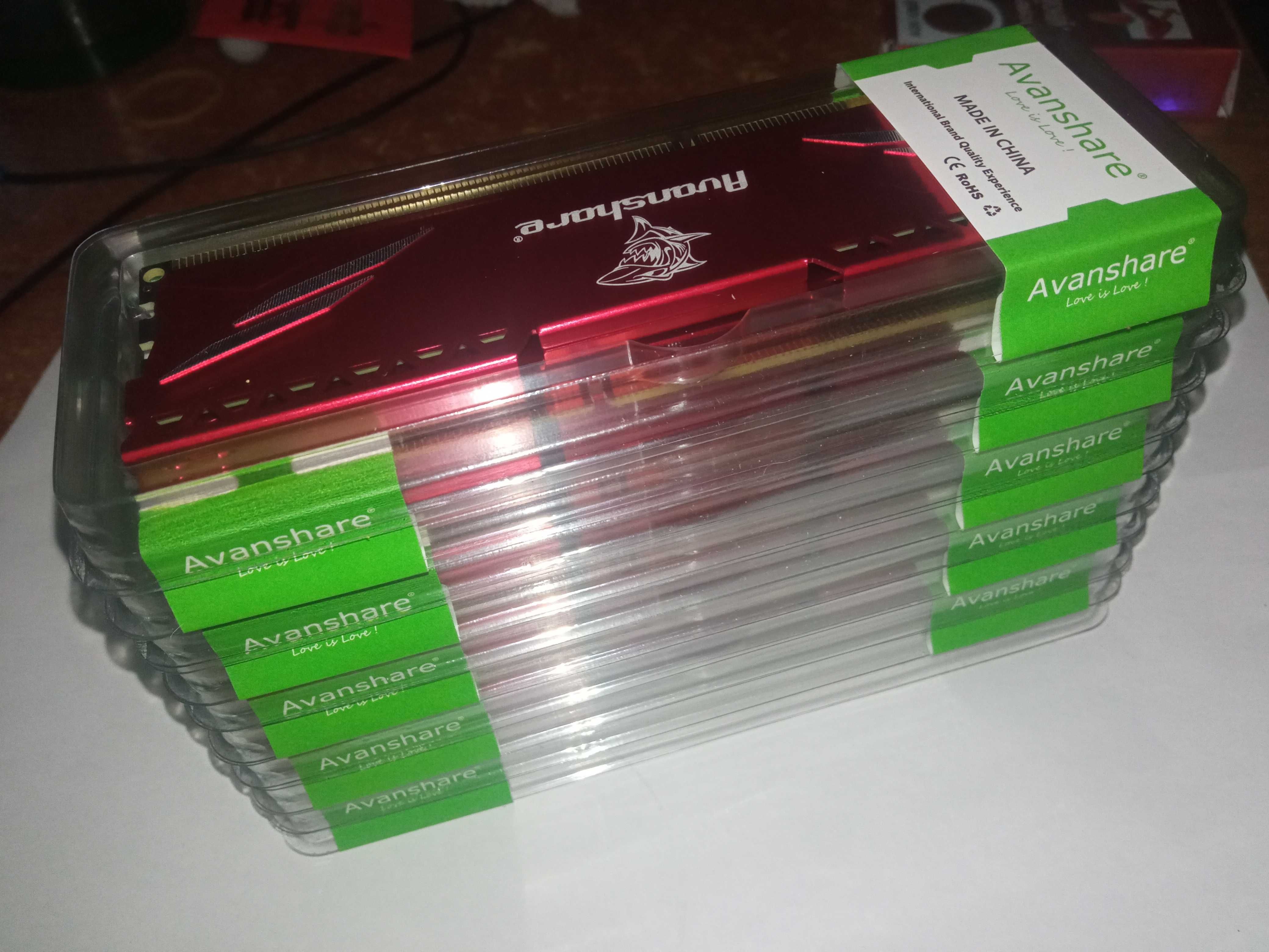 Оперативная память,  ОЗУ Avanshare DDR3 8Гб