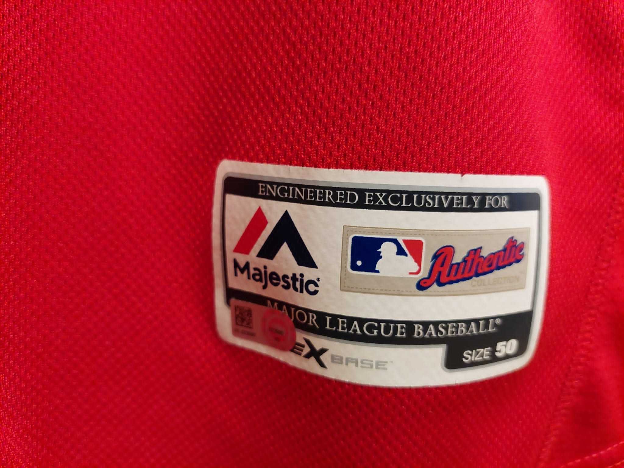 Pentru cunoscatori, tricou original purtat de jucator baseball Angels