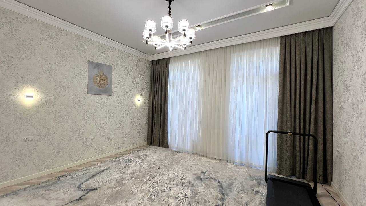 4-комнатная в Чиланзаре с евроотделкой, 122 м², рядом метро!`
