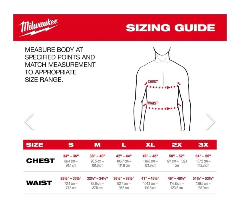 Jachetă Milwaukee cu încălzire electrica