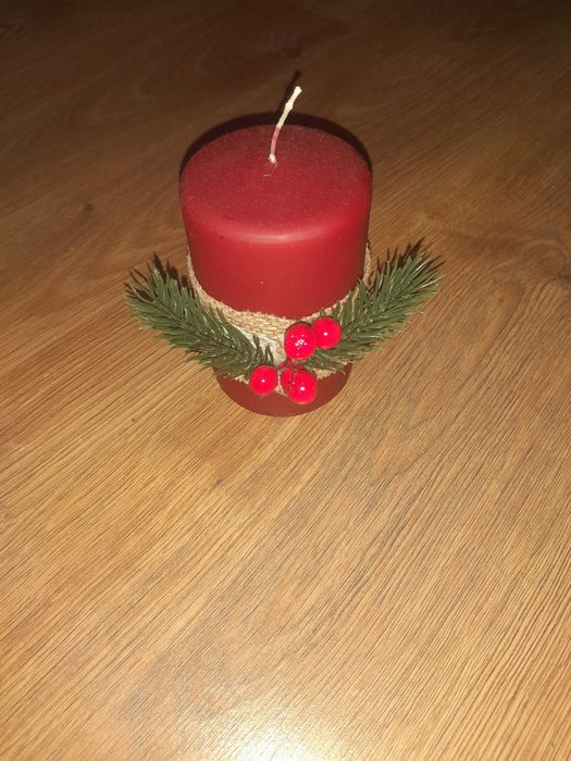 Коледни украси- свещници