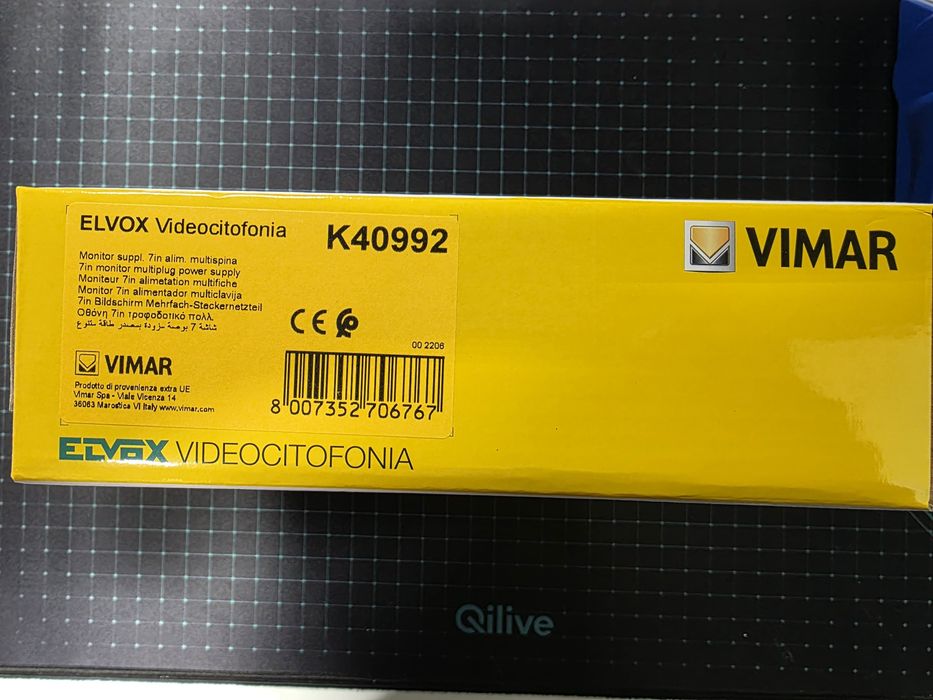 Monitor suplimentar Vimar pt interfon  !