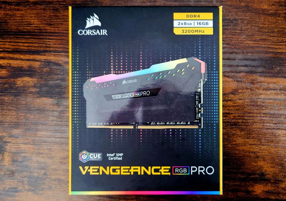 Kit Memorie Corsair Vengeance RGB PRO 16GB DDR4 3200MHz CL16