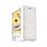Carcasa PRO GAMING Vision WHITE, Middle Tower, M-ATX, Fara Sursa