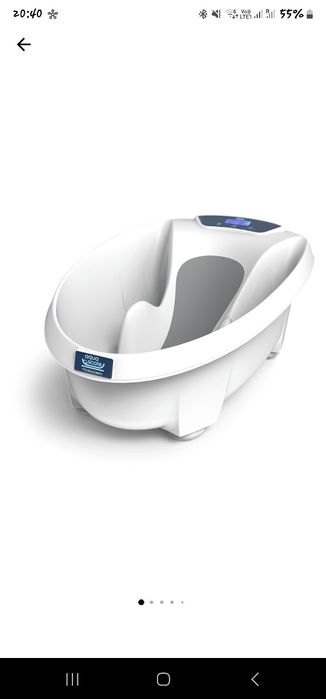 cadita beblusi cu termometru si cantar 0-2 ani