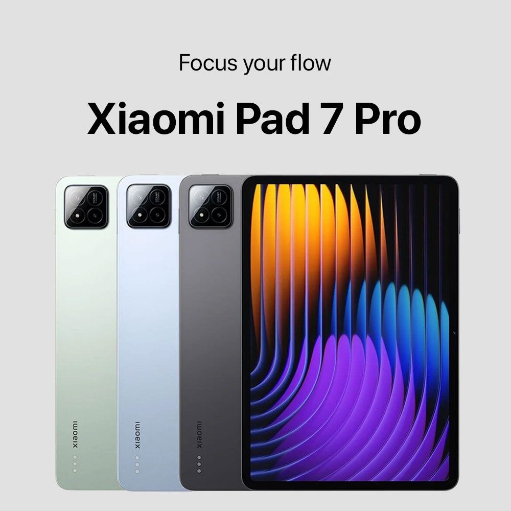 Xiaomi Pad 7 и Pad 7 Pro 11.2 дисплеем 144 Гц  128/256/512гб Новые