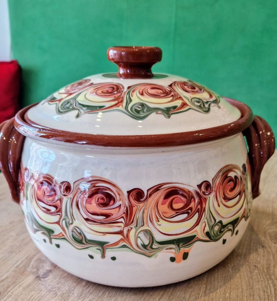 Oala ceramica boho