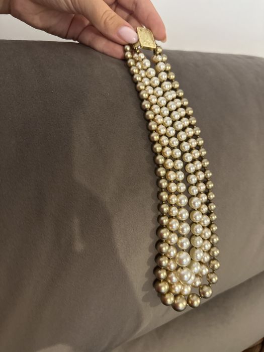 Coliere din perle vintage
