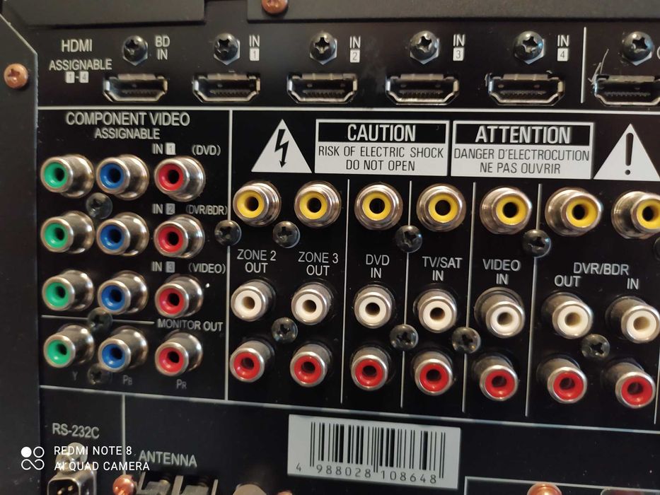 Pioneer SC-LX73 7.1 Channel 180 Watt Receiver