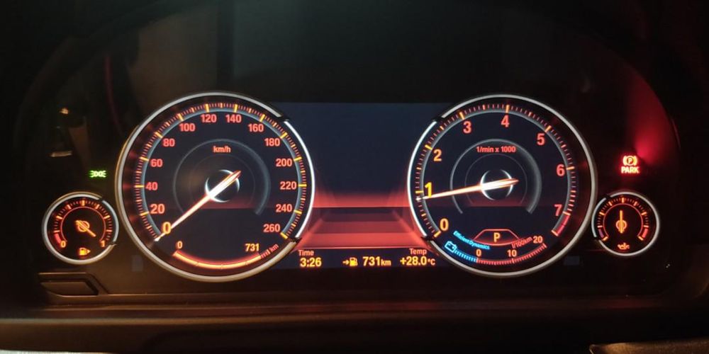 Bmw X5 X6 F15 F16 Ceas Ceasuri de Bord 6WB Full Digital cu Hud