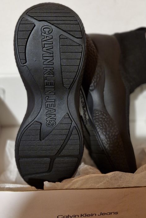 CALVIN KLEIN JEANS оригинални мъжки 45/46 номер черни