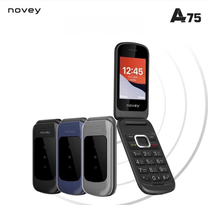 Novey A75 yengi ochilmagan
