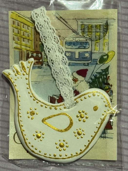 Елочные игрушки ручной работы