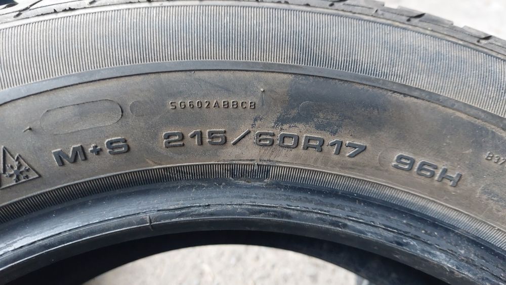 Зимни гуми 215/60/17 Sava Eskimo 2  броя