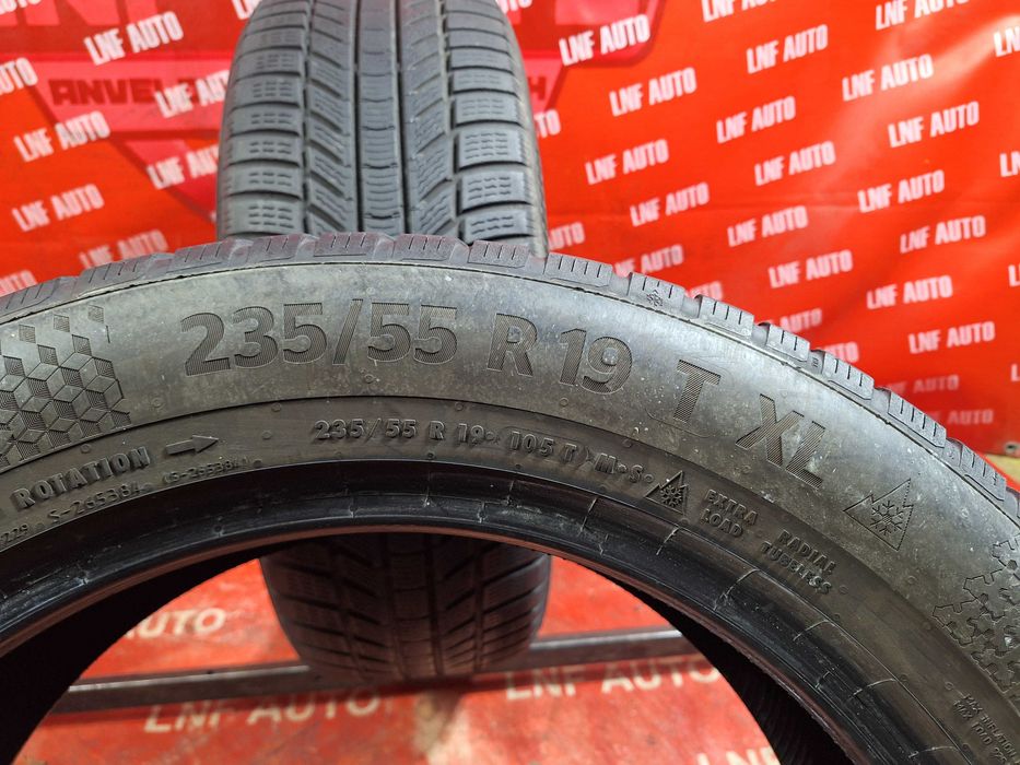 Anvelope de IARNA - 235/55/19 - Continental - 6.6 MM - DOT 2022 !