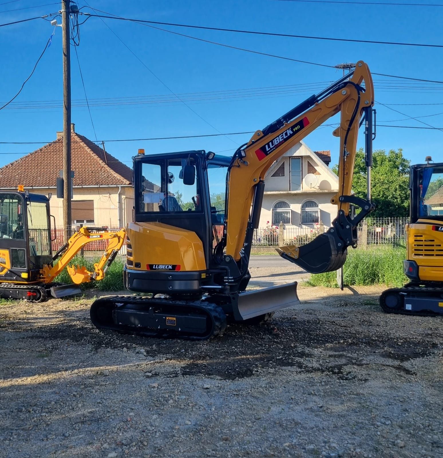 Miniexcavator Lubeck Ex-400, Motor KUBOTA~Nou~Garantie 2ani