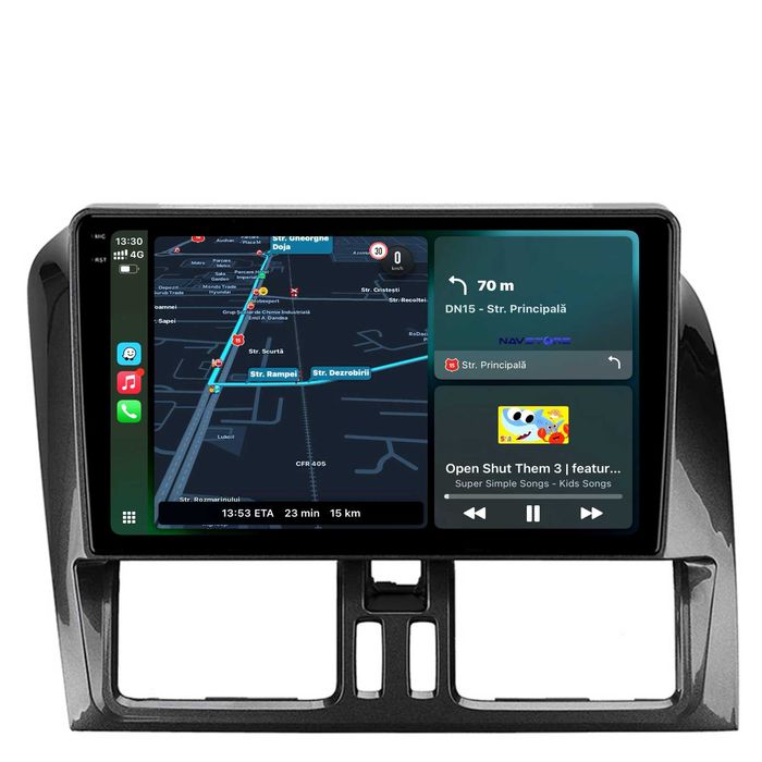 Navigatie Dedicata Volvo XC60 (2008-2017) 9Inch, Bluetooth, Carplay