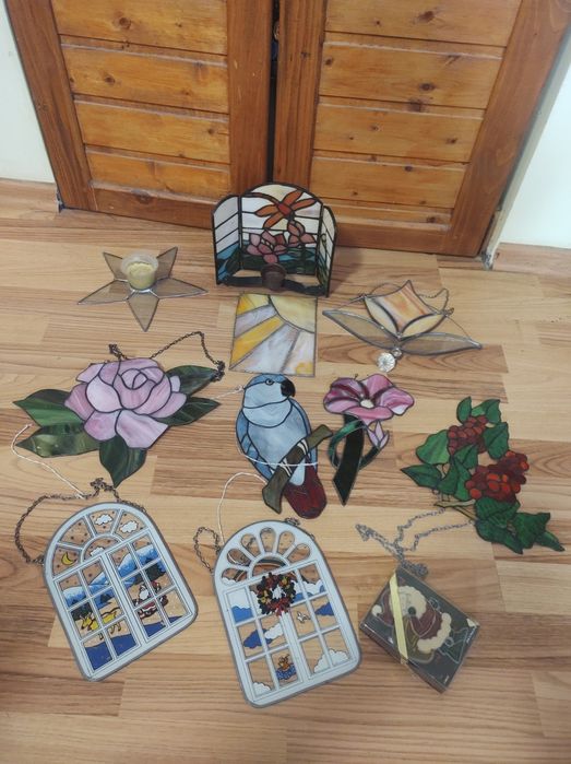 Decoratiuni Tiffany - culori vibrante - Bijuterii in decoratiuni!
