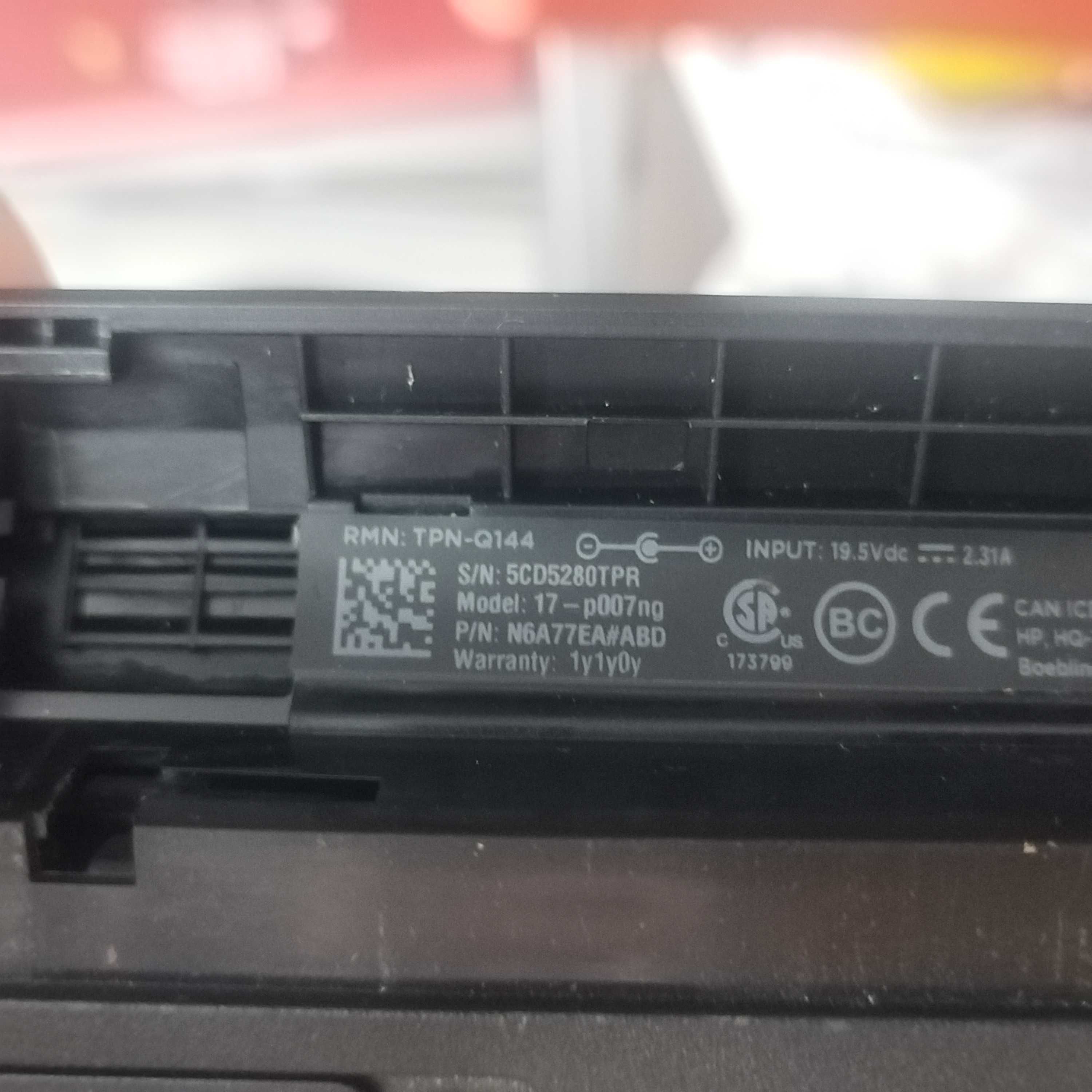 Dezmembrez HP 17 P007NG
