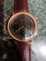 Позлатен луксозен часовник Osco chronograph Quartz