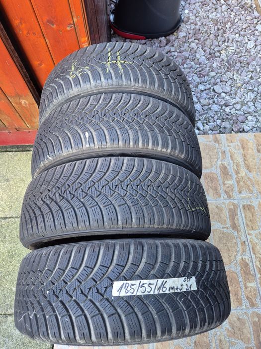 Vând cauciucuri 185/55/16 M+S set complet imp Germania //dot 2021//
