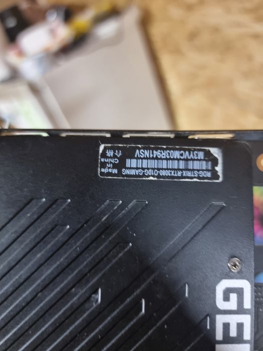Rtx 3080 asus rog strix 10gb, sigiliu, perfecta stare!
