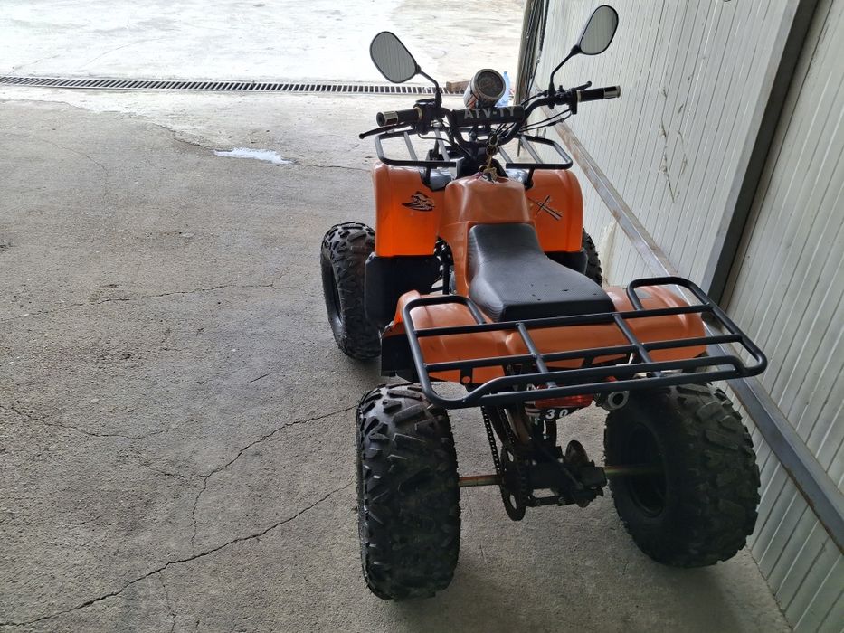 Atv 125cc pornire la cheie